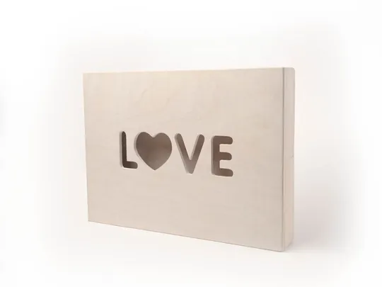 Коробка для фотокниг Love 28х21