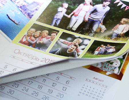 календарь с фотографиями